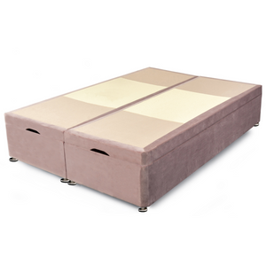 Evolve Divan Base Plush Velvet 'Blush'