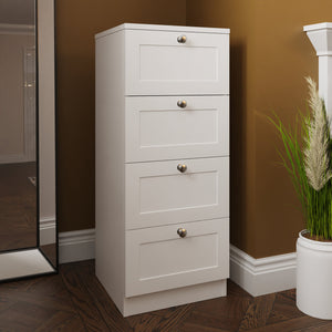 FWStyle Artus Shaker 4 Drawer Chest Of Drawers