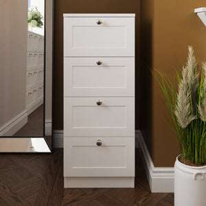 FWStyle Artus Shaker 4 Drawer Chest Of Drawers
