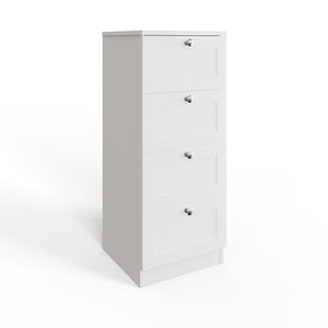 FWStyle Artus Shaker 4 Drawer Chest Of Drawers
