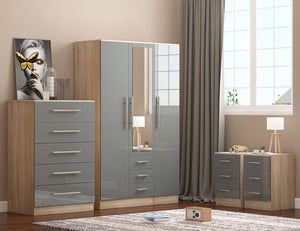 Reflections Bedroom Set in High Gloss Finish *Save £50*