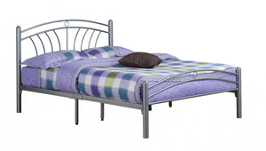 Tuscany Silver Metal Bed Frame