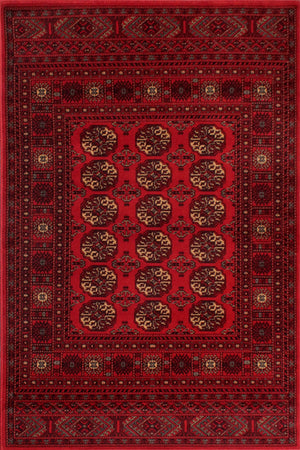 Keshan Heritage Bochara Red Wool Rug