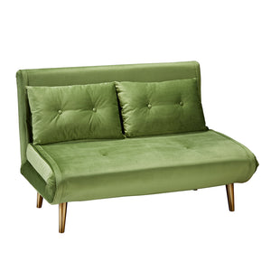 Madison 2 Seater Sofa Bed Olive Green