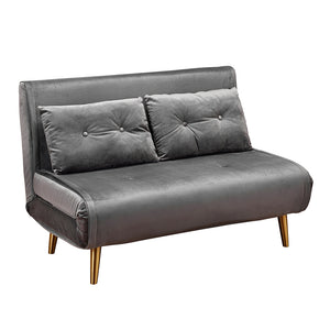 Madison 2 Seater Sofa Bed Steel Grey