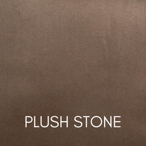 Sweet Dreams Glamour Floor standing Headboard in Plush Velvet Fabric, stone