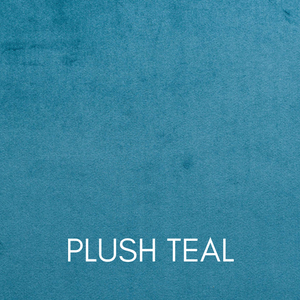 Plush Fabric in Teal