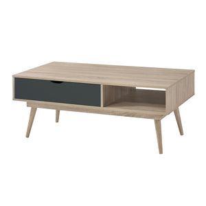 Scandi Coffee Table with Drawer