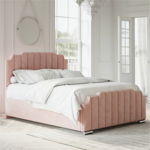 Pink Manhattan Inspired Bed Frame from The Mattress World