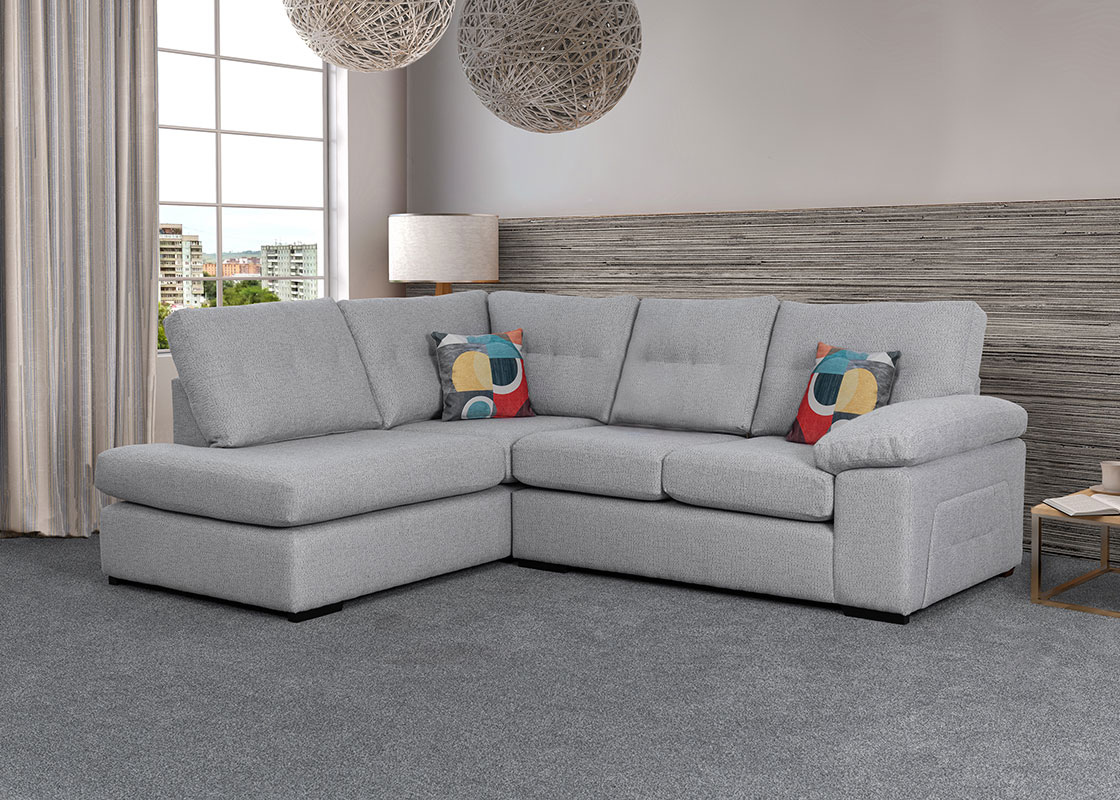 Sweet Dreams Leighton Corner Sofa left hand facing