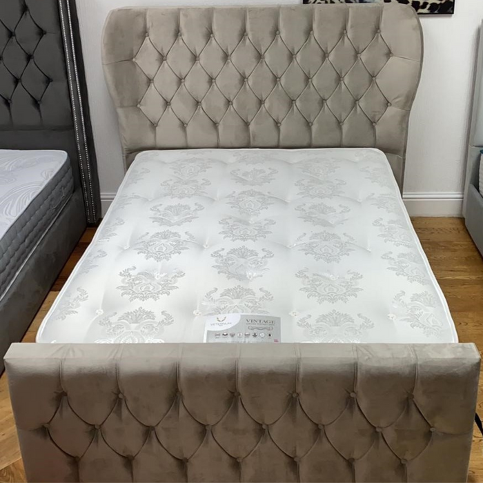 Crown Velvet Bed Frame