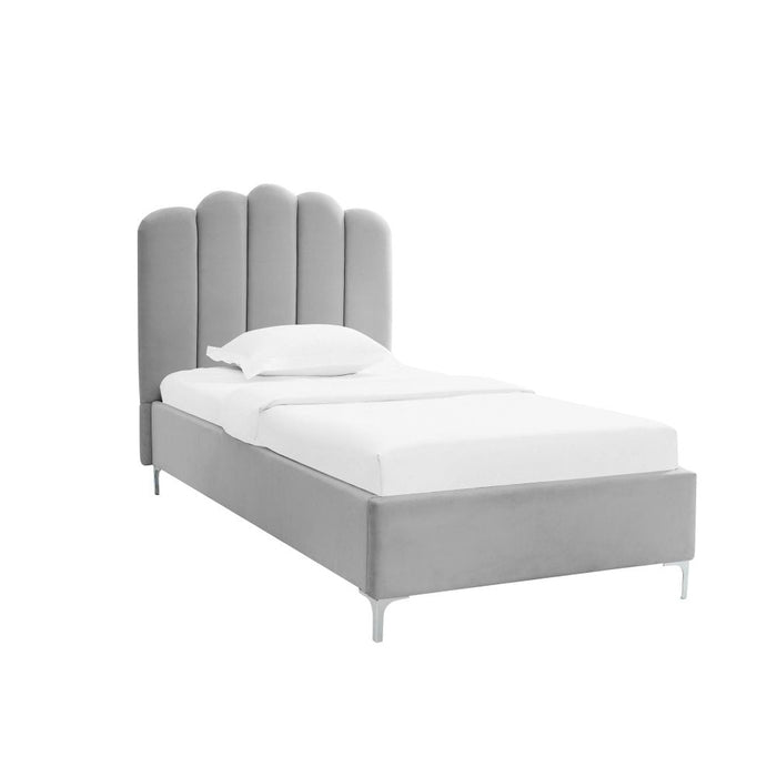 Willow Soft Silver Single Bed